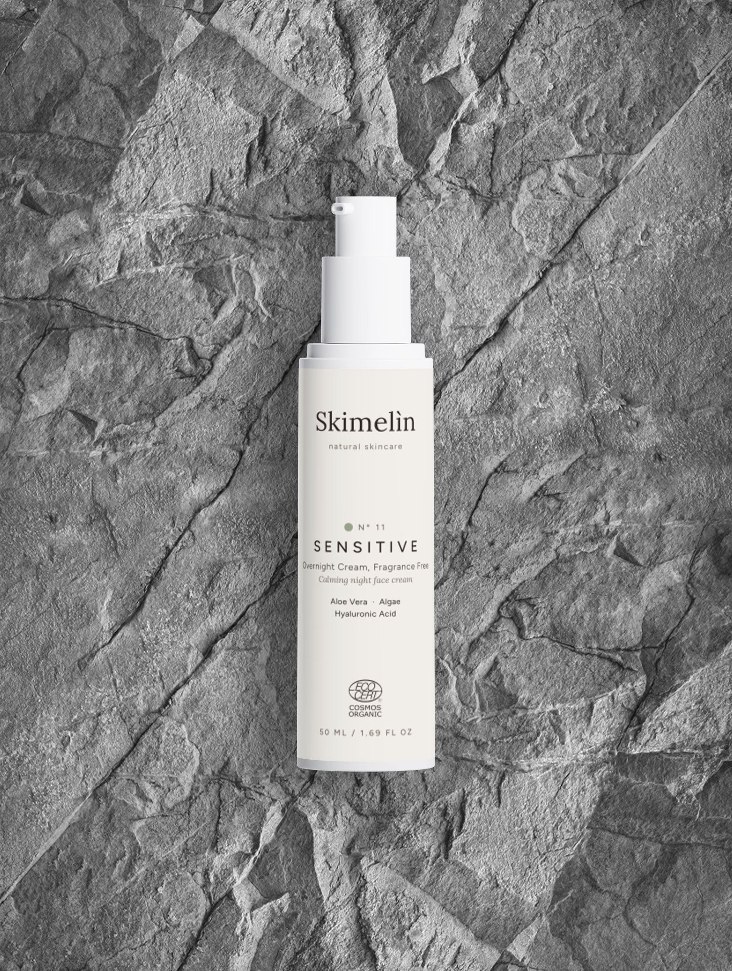 Nº 11 Sensitive – naktinis kremas jautriai odai 4 Skimelìn Nº 11 Sensitive – naktinis kremas jautriai odai – COSMOS ORGANIC sertifikuota natūrali kosmetika – nuotrauka 4