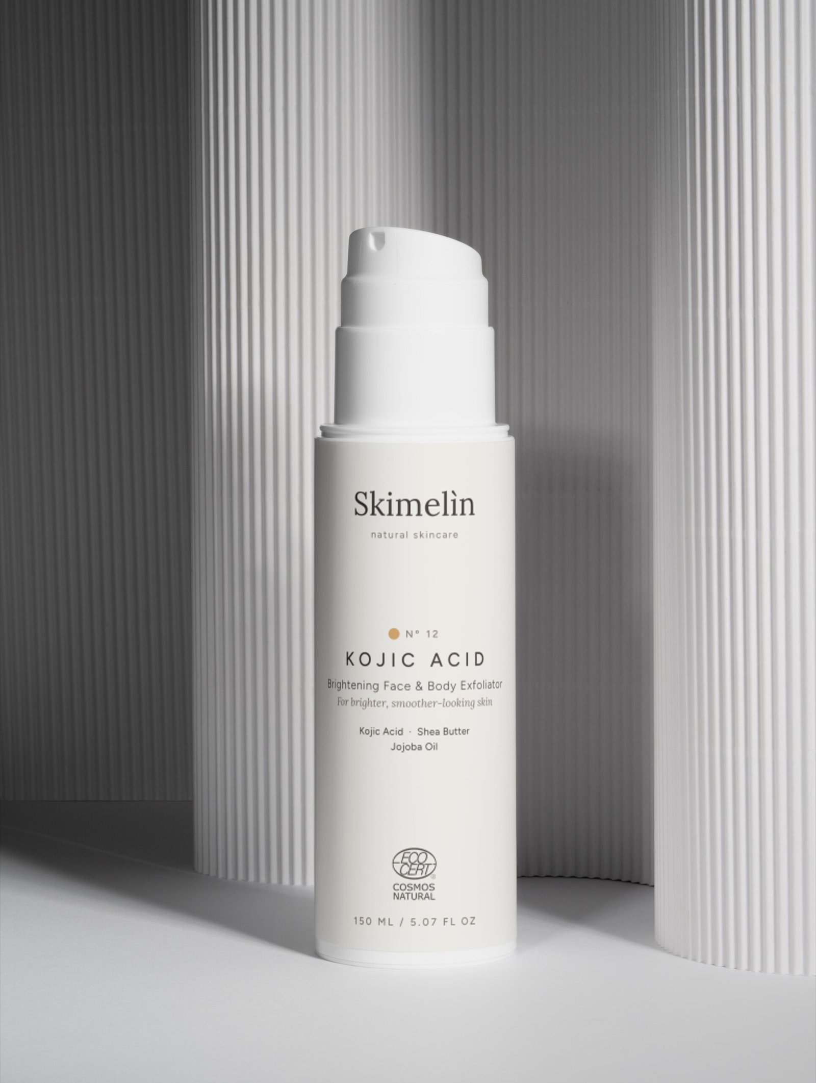 Nº 12 Kojic Acid – šviesinantis šveitiklis su kojo rūgštimi 3 Skimelìn Nº 12 Kojic Acid – šviesinantis šveitiklis su kojo rūgštimi – COSMOS NATURAL sertifikuota natūrali kosmetika – nuotrauka 3