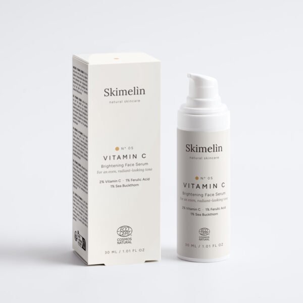 Skimelìn Nº 05 Vitamin C – vitamino C serumas veidui – COSMOS NATURAL sertifikuota natūrali kosmetika