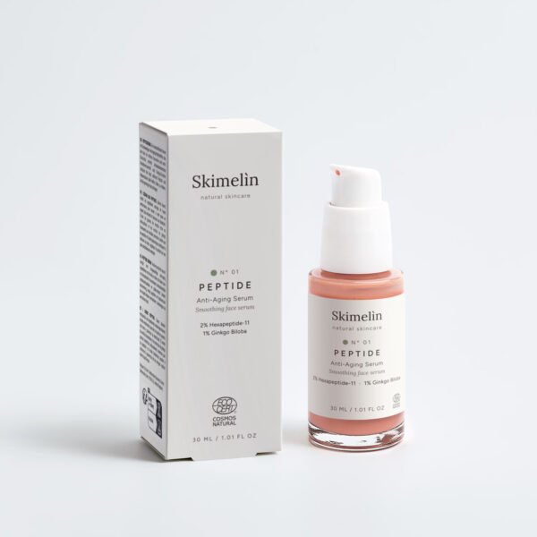 Skimelìn Nº 01 Peptide – peptidų serumas veidui – COSMOS NATURAL sertifikuota natūrali kosmetika