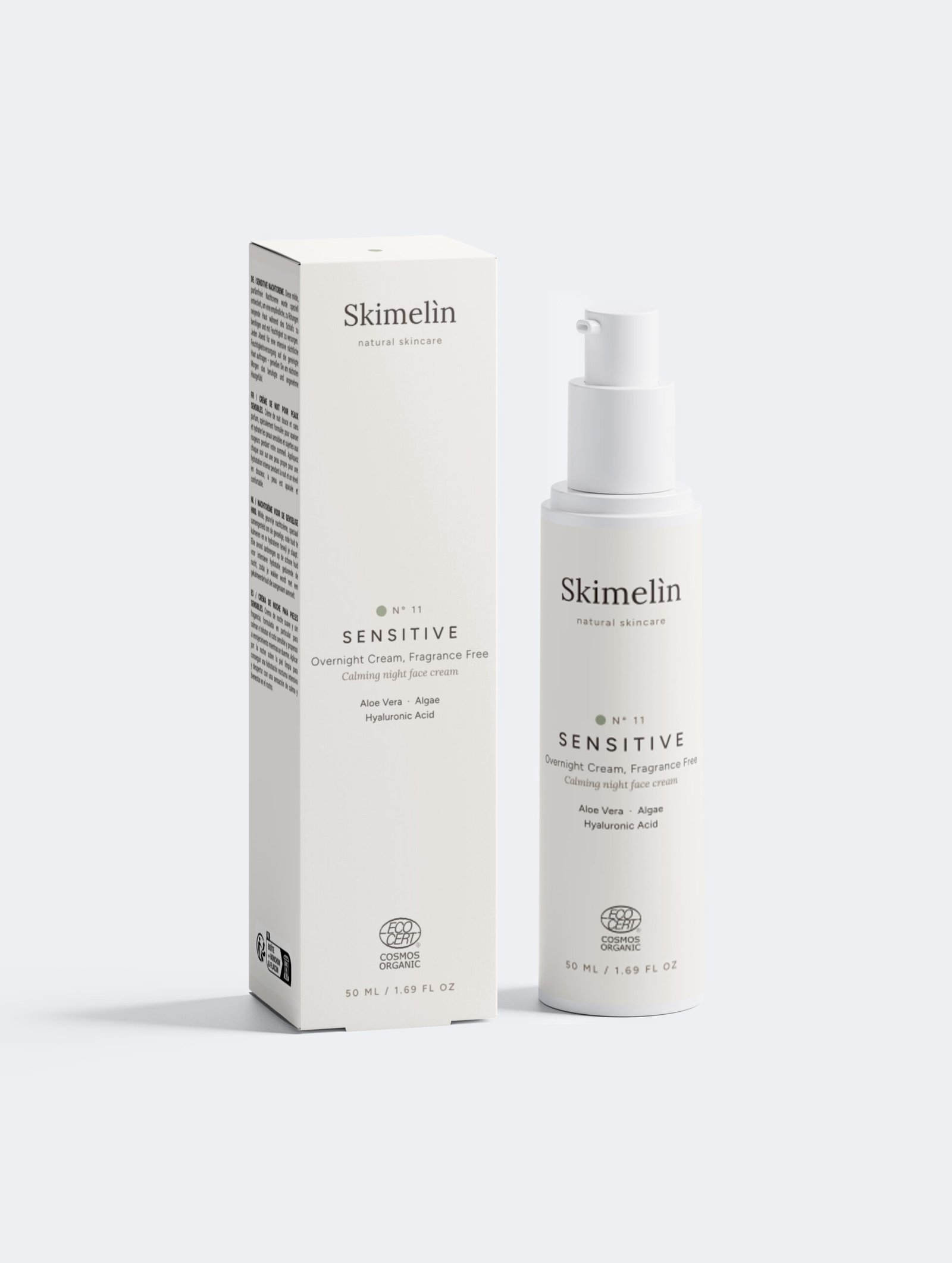 Nº 11 Sensitive – naktinis kremas jautriai odai Skimelìn Nº 11 Sensitive – naktinis kremas jautriai odai – COSMOS ORGANIC sertifikuota natūrali kosmetika