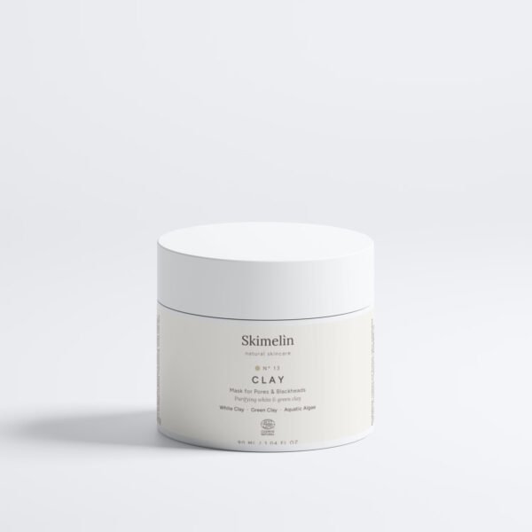 Skimelìn Nº 13 Clay – molio kaukė porams – COSMOS NATURAL sertifikuota natūrali kosmetika