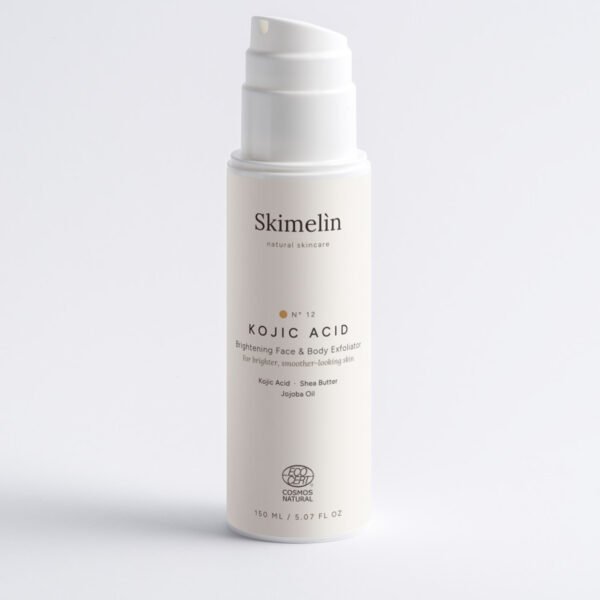 Skimelìn Nº 12 Kojic Acid – šviesinantis šveitiklis su kojo rūgštimi – COSMOS NATURAL sertifikuota natūrali kosmetika